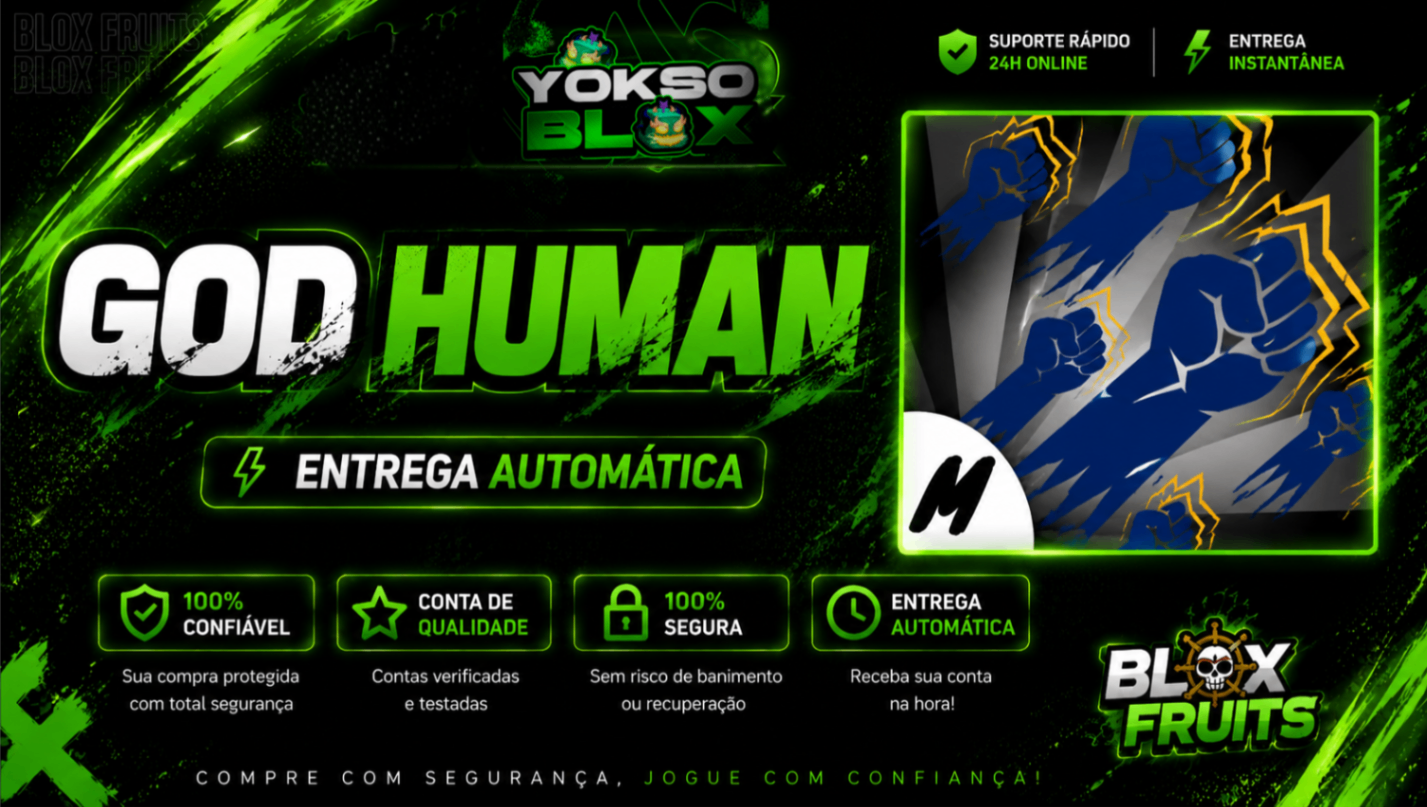 GODHUMAN🥊+ LEVEL MAX 🚀+ 80% CHANCE MÍTICA 🎁