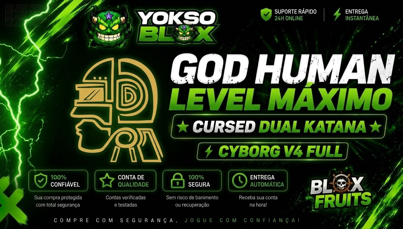 「🤖」CYBORG V4 FULL+ GODHUMAN👊+CDK⚔️+LVLMAXIMO🚀
